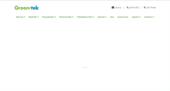 Desktop Screenshot of green-tek.com